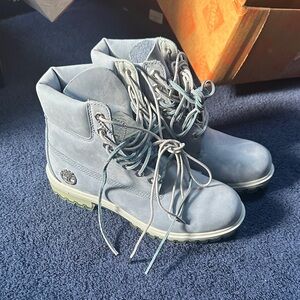 Timberland Mens Blue Boots